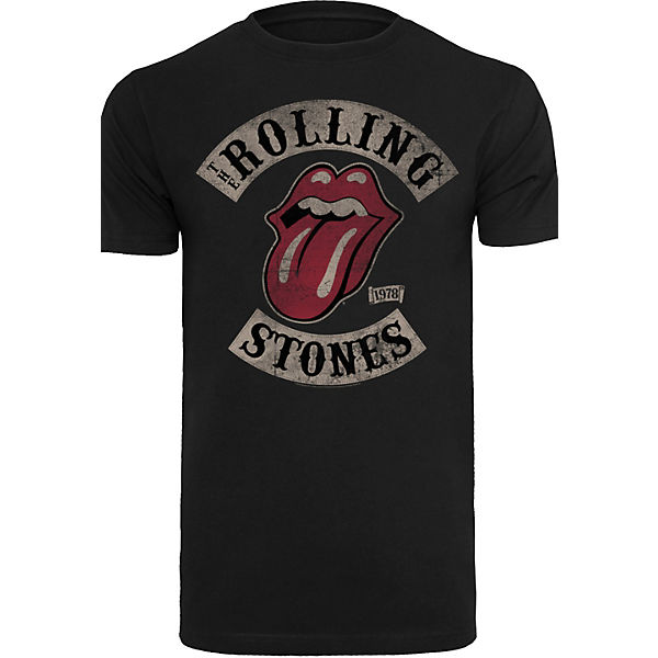 The Rolling Stones Rockband Tour '78 Black T-Shirts