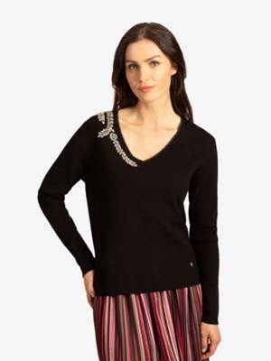 APART Pullover schwarz