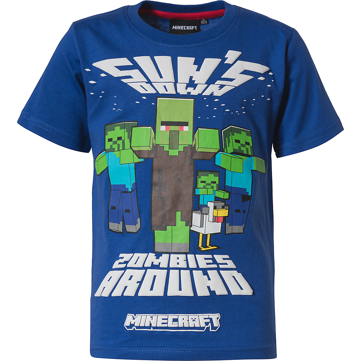Minecraft Minecraft Kinder T-Shirt blau