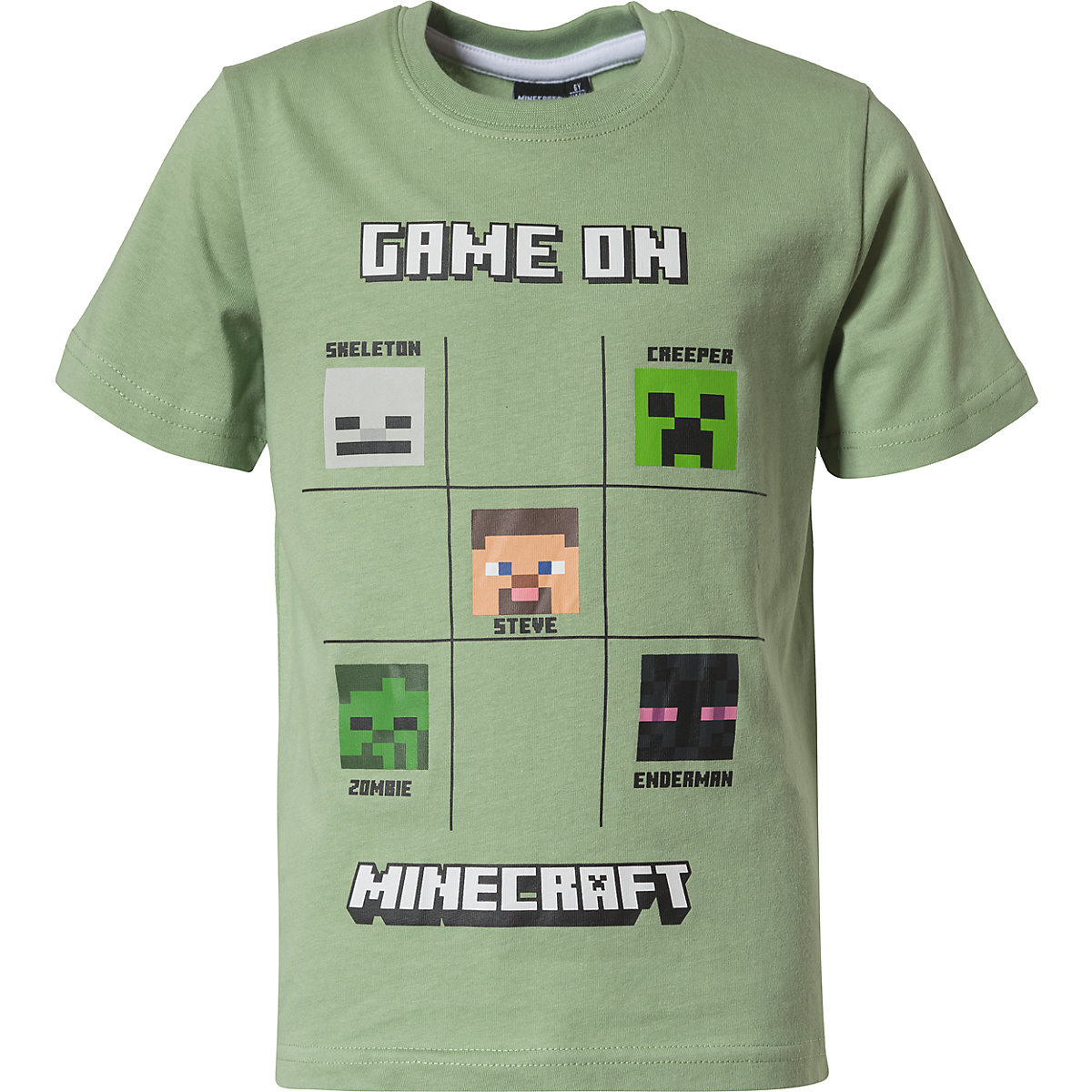 Minecraft Minecraft Kinder T-Shirt grün