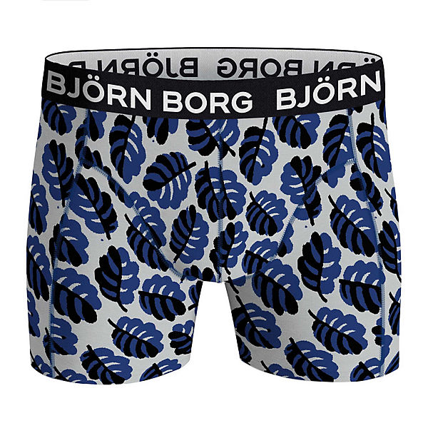 Herren Boxershorts 3er Pack - Unterwäsche, Shorts, Cotton Stretch, Gummibund, Logo, Muster, einfarbig Boxershorts