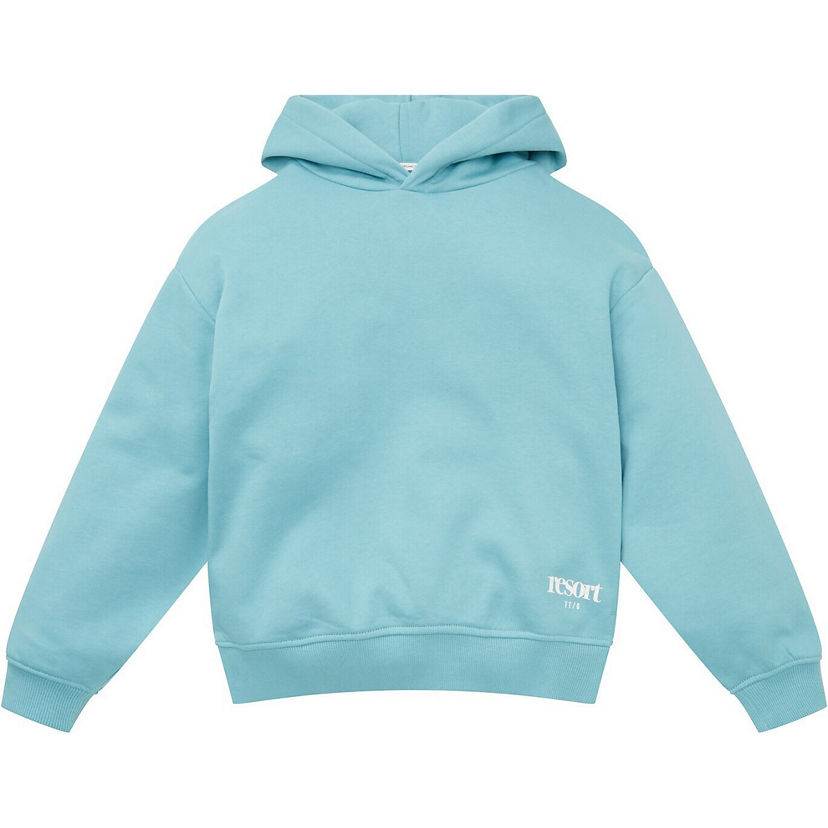 TOM TAILOR Strick & Sweatshirts Oversized Hoodie Sweatjacken hellblau TOM TAILOR Strick & Sweatshirts Oversized Hoodie Sweatjacken hellblau