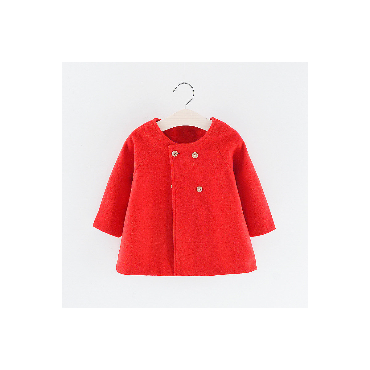 Vicabo Mantel Jacke für Baby Mädchen Mäntel für Mädchen rot