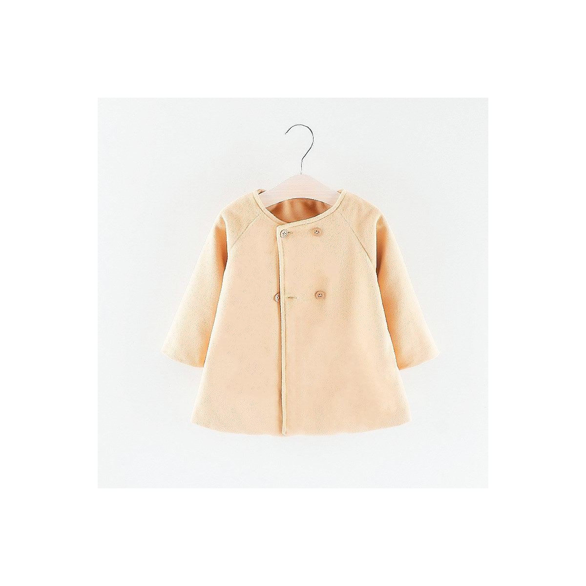Vicabo Mantel Jacke für Baby Mädchen Mäntel für Mädchen beige