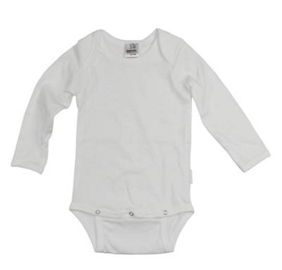 BONDI Kids Body 1/1-Arm uni weiss für Kinder weiß