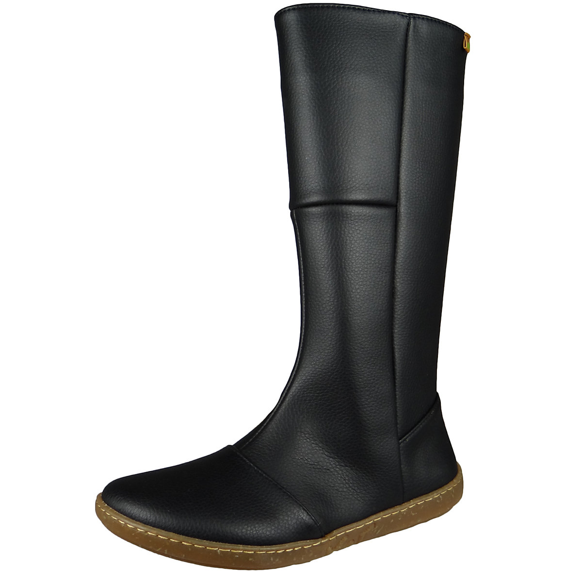 EL NATURALISTA Damen Elegante Stiefel Vegan N5316T Schwarz Black Kunstleder mit EVA Klassische Stiefel schwarz EL NATURALISTA Damen Elegante Stiefel Vegan N5316T Schwarz Black Kunstleder mit EVA Klassische Stiefel schwarz