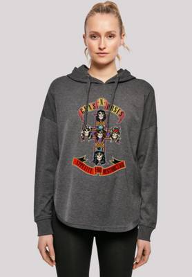 F4NT4STIC Guns 'n' Roses Band Appetite For Destruction Kapuzenpullover grau SE10708