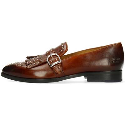 MELVIN &amp; HAMILTON Jessy 26 Monk Schuhe Business-Schnallenschuhe braun UR9485