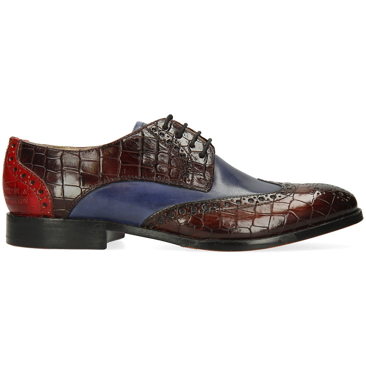MELVIN &amp; HAMILTON Amelie 3 Derby Schuhe Business-Schnürschuhe mehrfarbig UR9818