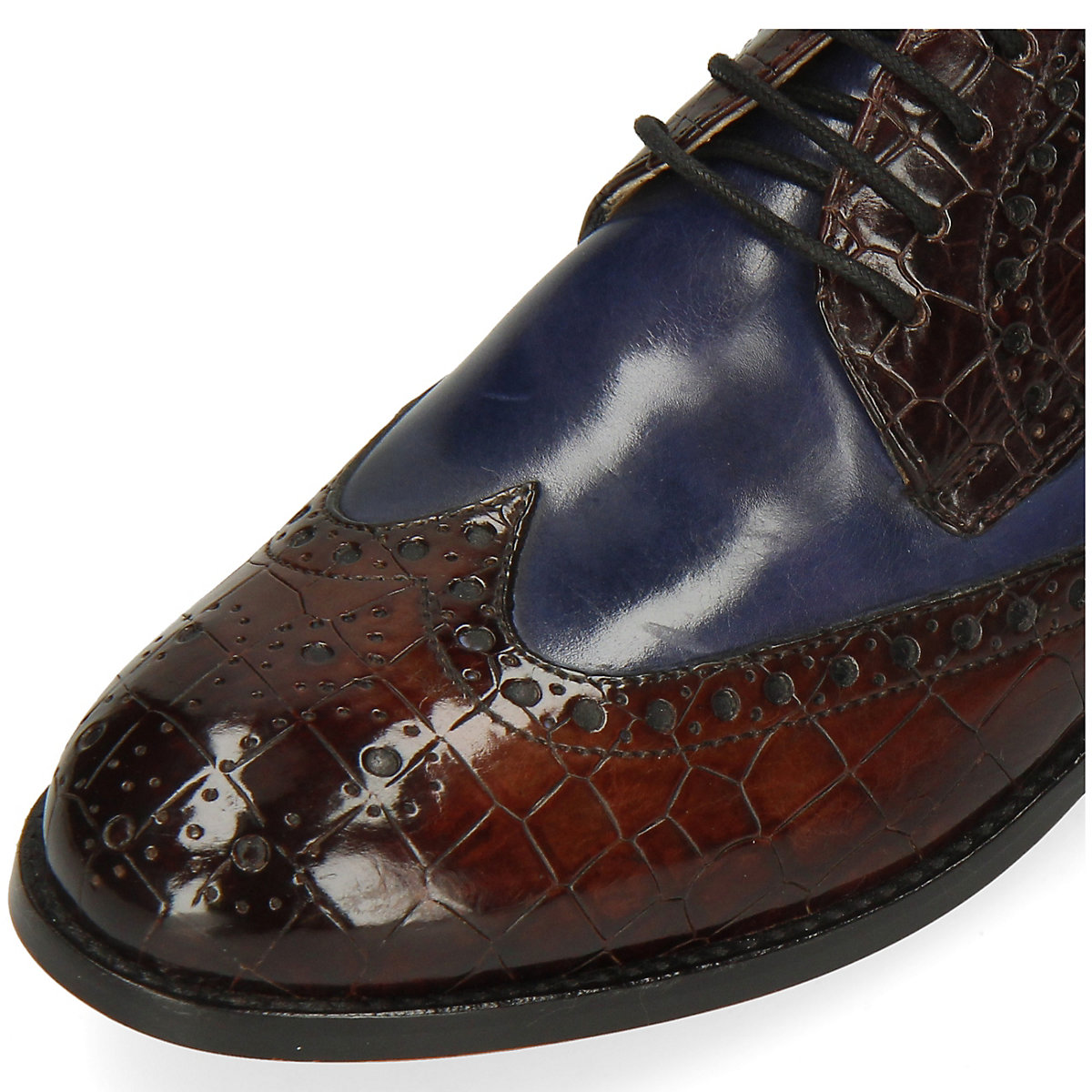 MELVIN &amp; HAMILTON Amelie 3 Derby Schuhe Business-Schnürschuhe mehrfarbig UR9818
