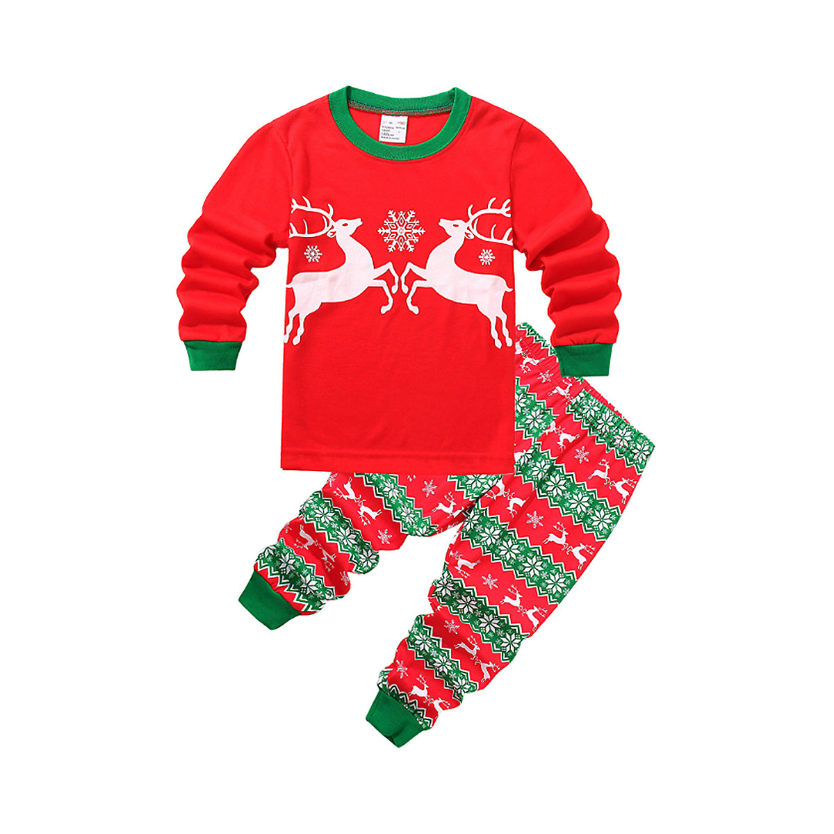 frler frler Weihnachten Schlafanzug Pyjama-Set Schlafanzüge für Kinder mehrfarbig