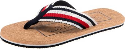 TOMMY HILFIGER Zehentrenner dunkelblau