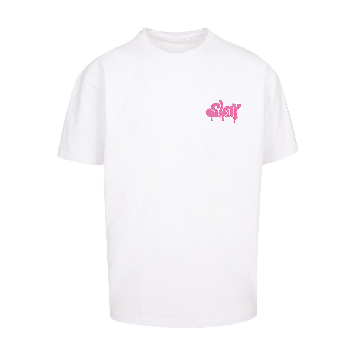 F4NT4STIC SLAY Jugenwort Pink T-Shirts weiß