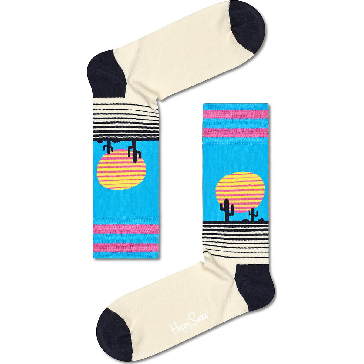 Happy Socks 1er Pack Sunset Sock Socken hellblau