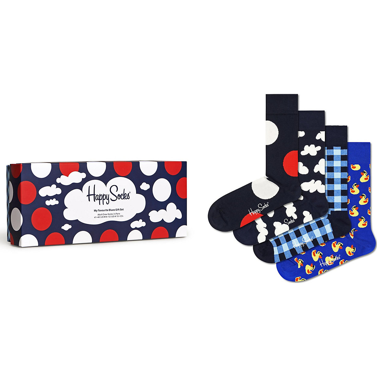 Happy Socks 4er Pack 4-pack My Favourite Blues Socks Gift Set Socken mehrfarbig