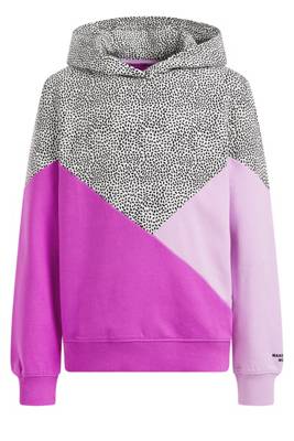 WE Fashion Mädchen-Sweatshirt mit Colourblock-Design Pullover für Mädchen rosa