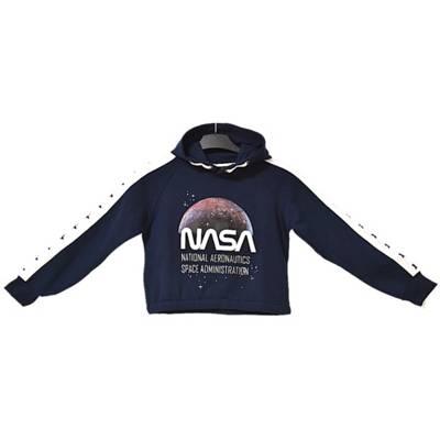 NASA NASA Kapuzenpullover für Mädchen dunkelblau