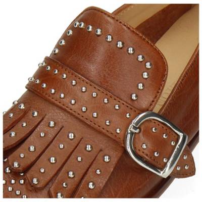 MELVIN &amp; HAMILTON Jessy 26 Monk Schuhe Business-Schnallenschuhe braun UR9482