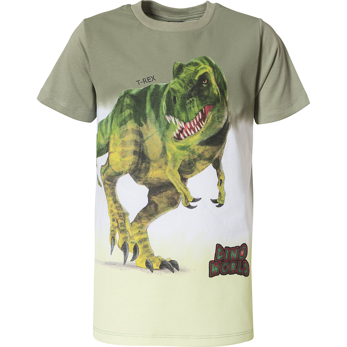 Dino World Dino World T-Shirt für Jungen oliv