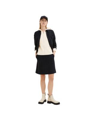 TOM TAILOR Übergangsjacke für Mädchen schwarz/weiß