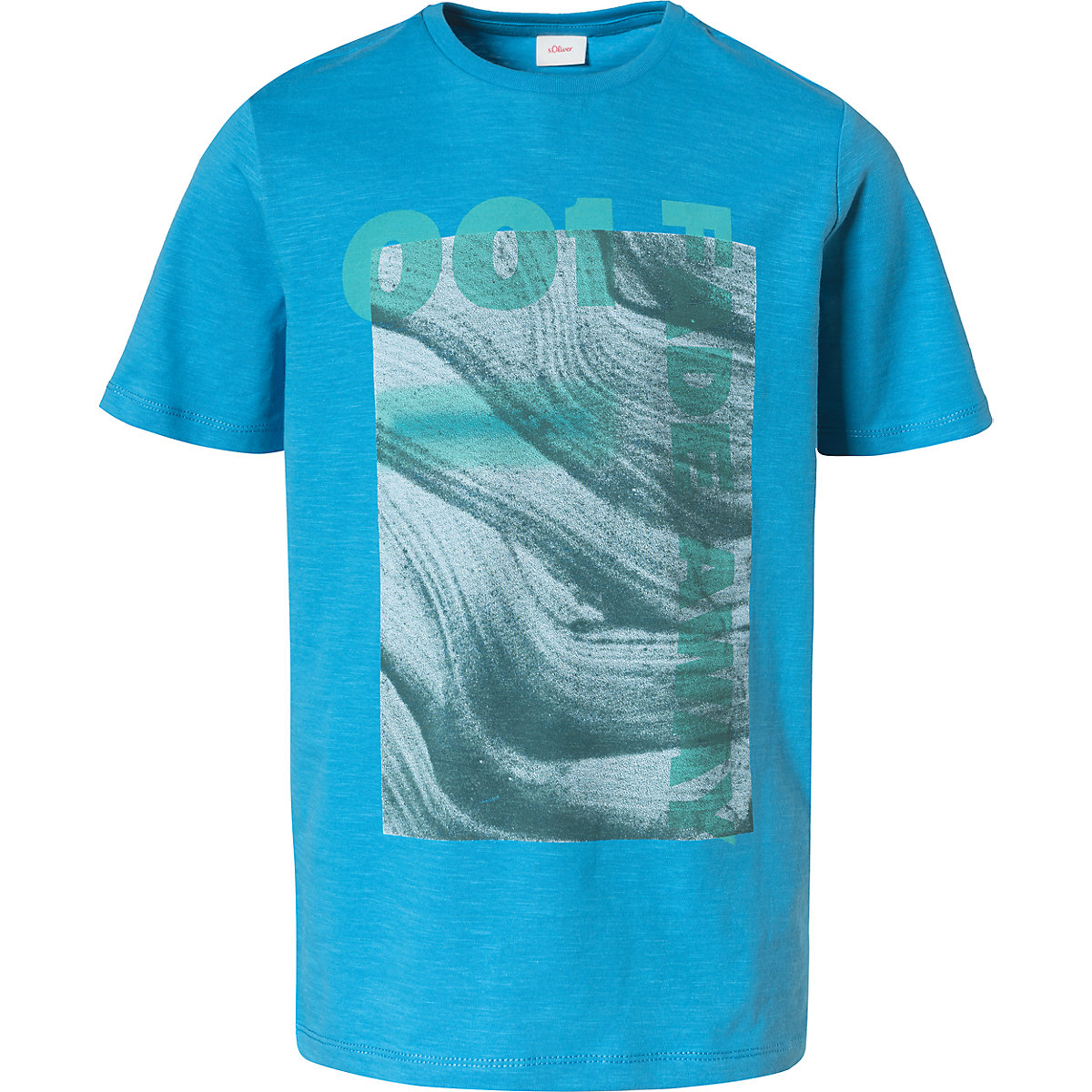 s.Oliver T-Shirt für Jungen blau/grün