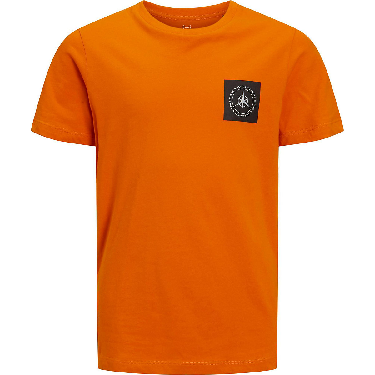 JACK & JONES Junior T-Shirt JCOFILO für Jungen orange