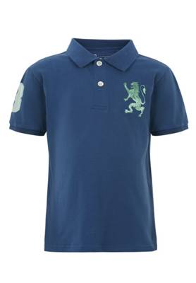 GIORDANO JUNIOR Poloshirt blau