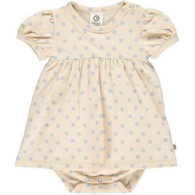 Müsli by GREEN COTTON Bodykleid für Mädchen weiß