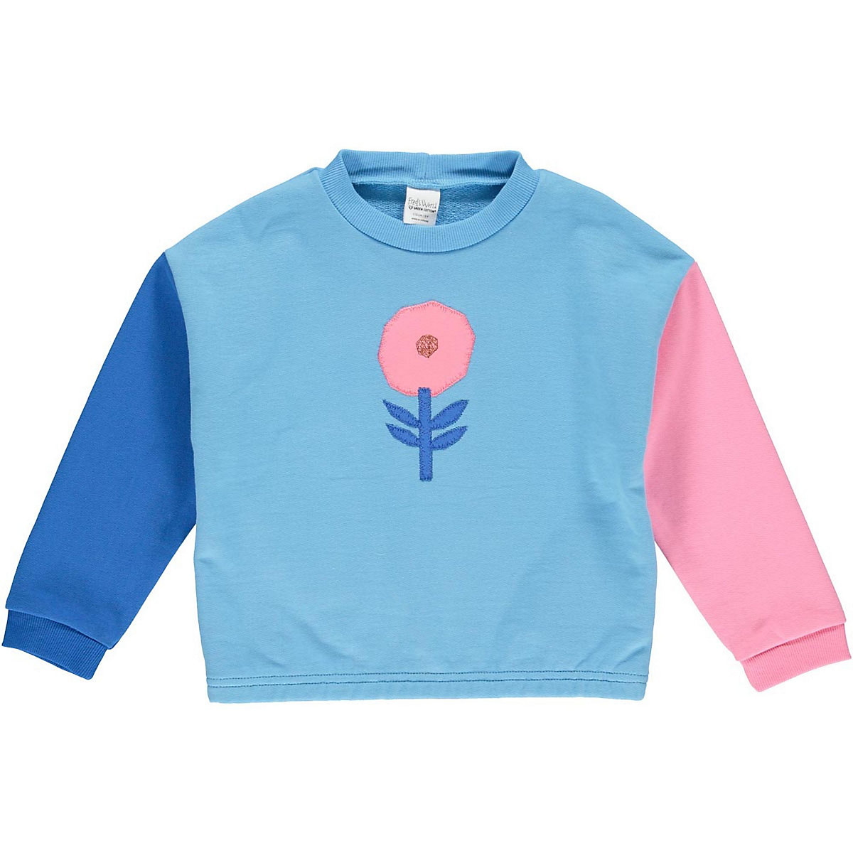 Fred´s World by GREEN COTTON Sweatshirt für Mädchen blue denim