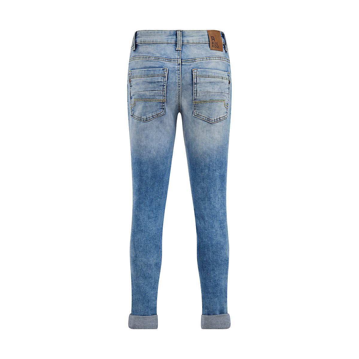 WE Fashion Skinny-Fit-Jeans für Jungen mit Stretch Jeanshosen für Jungen blau