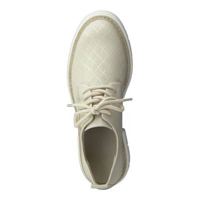 MARCO TOZZI Schn?rer Da.-Schn?rer Business-Schnürschuhe beige UR8781