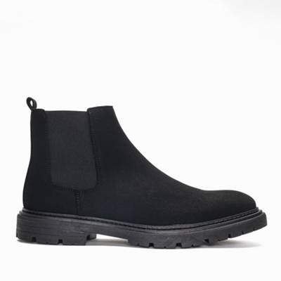 NAE Vegan Shoes Stiefel Faber Black schwarz