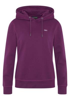 JETTE SPORT Kapuzenpullover im cleanen Look Kapuzenpullover lila