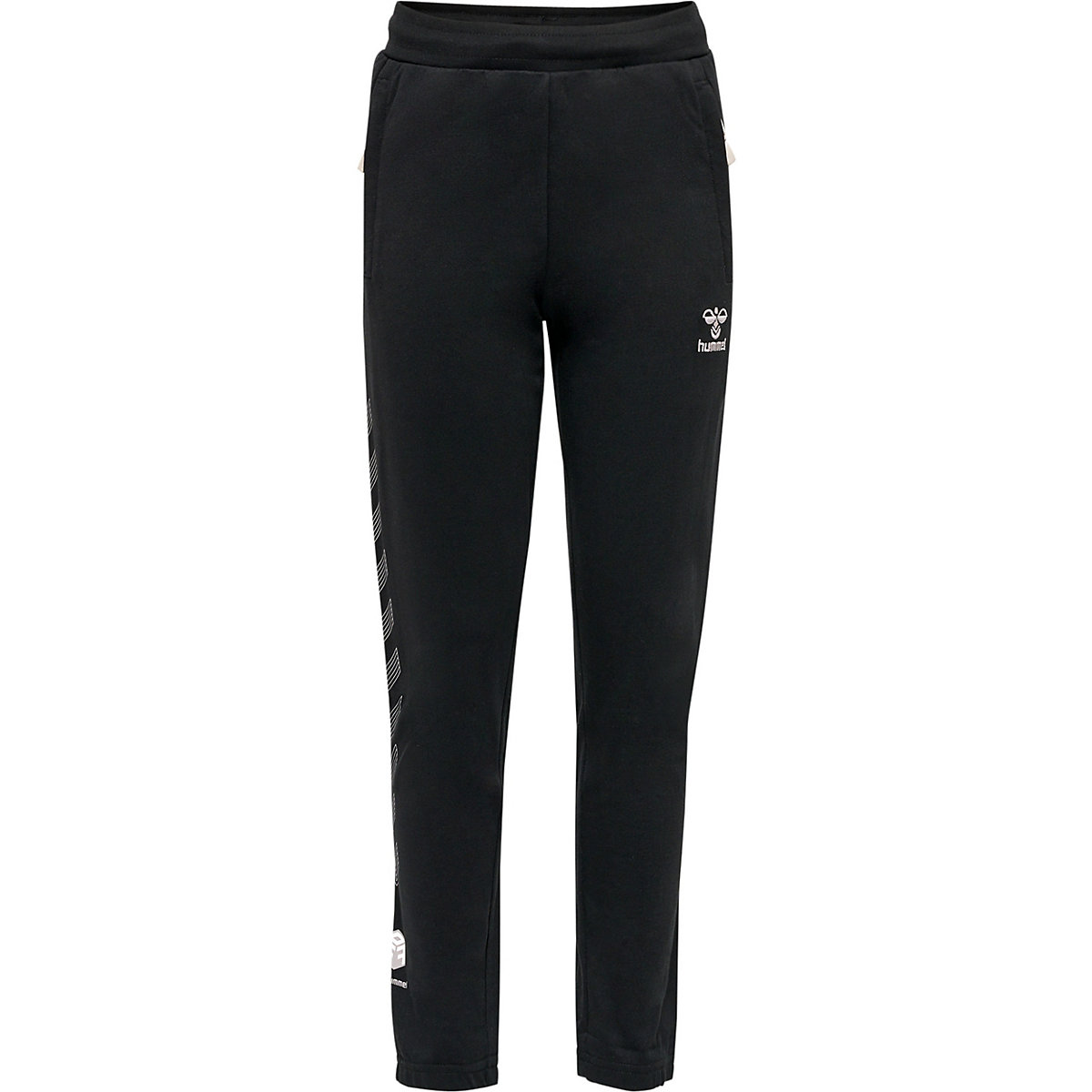 hummel hmlMOVE GRID COTTON PANTS KIDS Trainingshosen für Kinder schwarz hummel hmlMOVE GRID COTTON PANTS KIDS Trainingshosen für Kinder schwarz