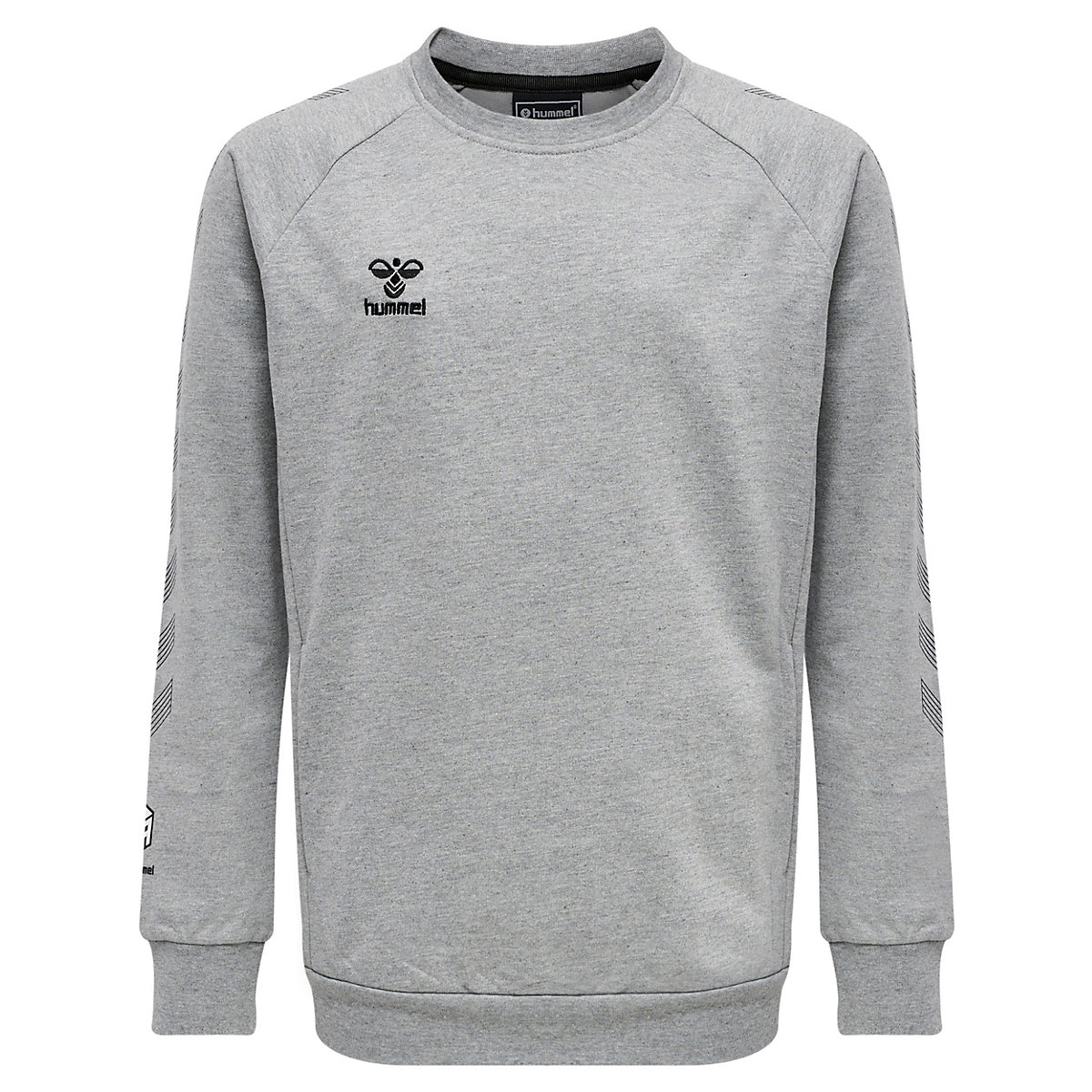 hummel hmlMOVE GRID COTTON SWEATSHIRT KIDS Sweatshirts für Kinder grau hummel hmlMOVE GRID COTTON SWEATSHIRT KIDS Sweatshirts für Kinder grau