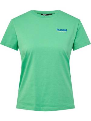 hummel hmlLGC KRISTY SHORT T-SHIRT Langarmblusen neongrün