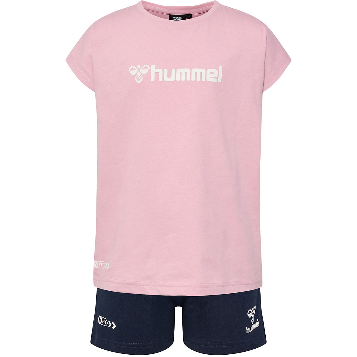 hummel hmlNOVA SHORTS SET Jogginganzüge für Mädchen rosa