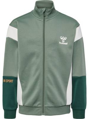 hummel hmlJASON ZIP JACKET Sweatjacken für Jungen grün