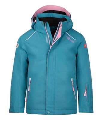 TROLLKIDS Winterjacke Holmenkollen PRO Winterjacken petrol