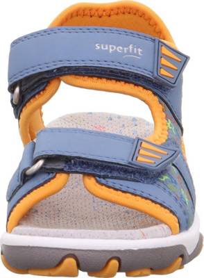 superfit Sandalen MIKE 3.0 Jungen für M4 WMS blau/orange Weite