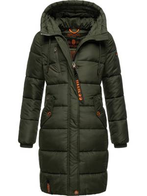 MARIKOO Steppmantel Yuikoo Wintermäntel grün SE7600