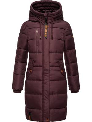 MARIKOO Steppmantel Yuikoo Wintermäntel rot