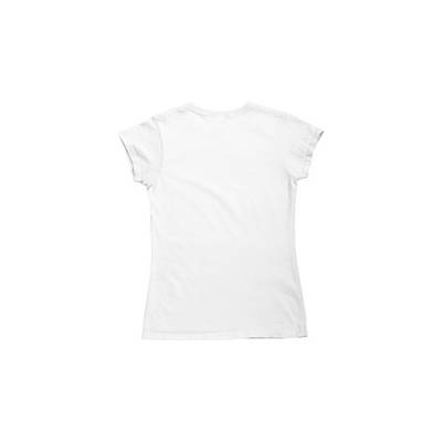 mamino Rundhals T-Shirt weiß