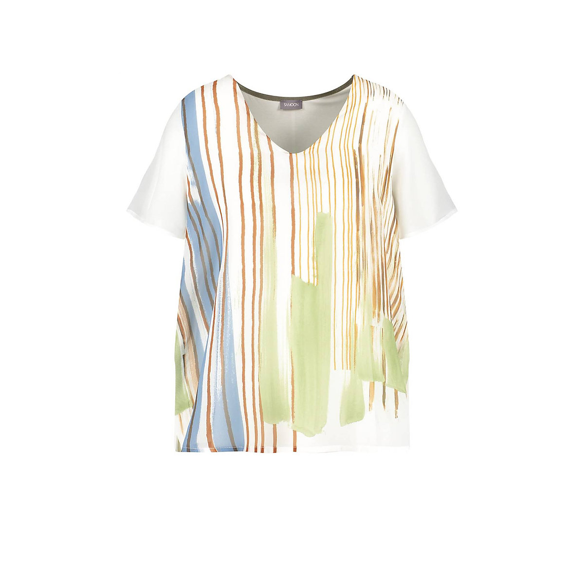 Samoon Rundhals T-Shirt offwhite Samoon Rundhals T-Shirt offwhite
