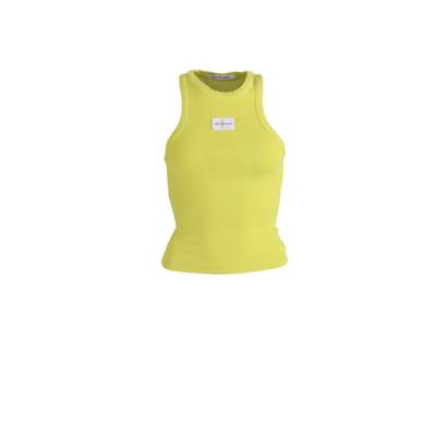 Calvin Klein Rundhals T-Shirt grün