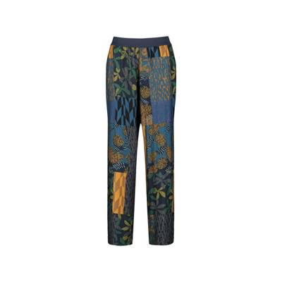 Samoon Stoffhosen blau