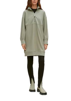 comma casual identity Kleid aus Ottoman Jersey Jerseykleider olive