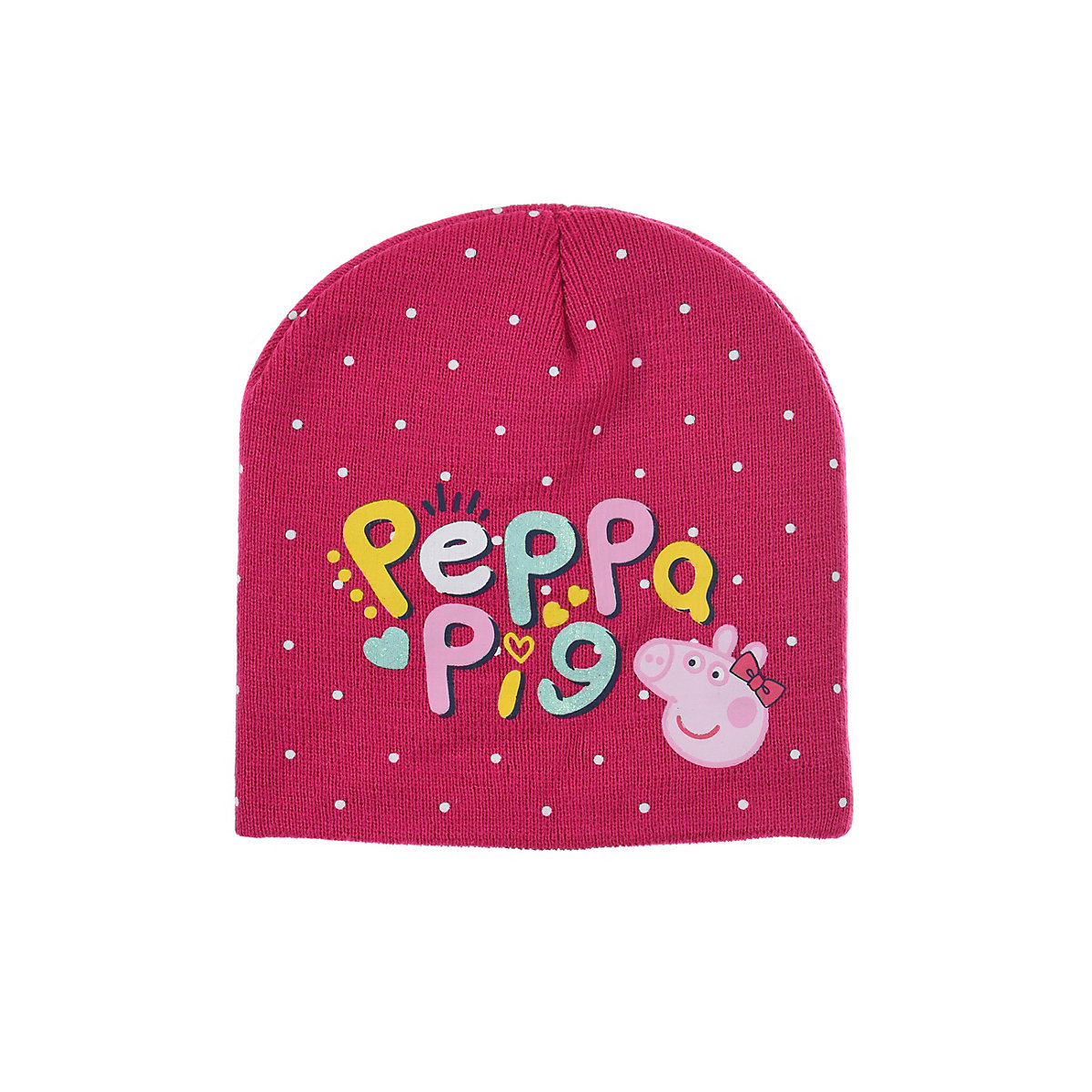 Peppa Pig Peppa Wutz Pig Kinder Mütze pink
