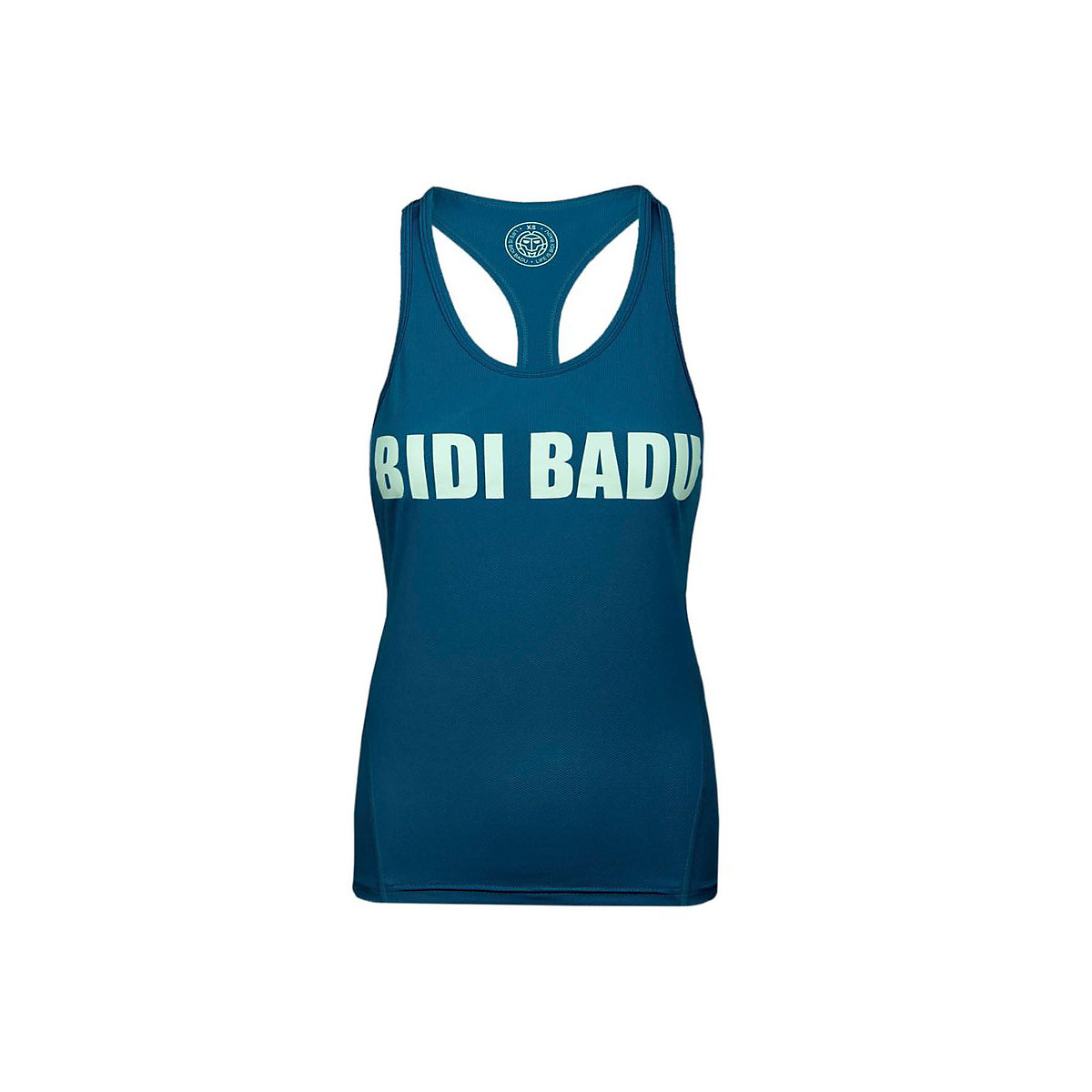 BIDI BADU® Rhombo Move Tank T-Shirts petrol