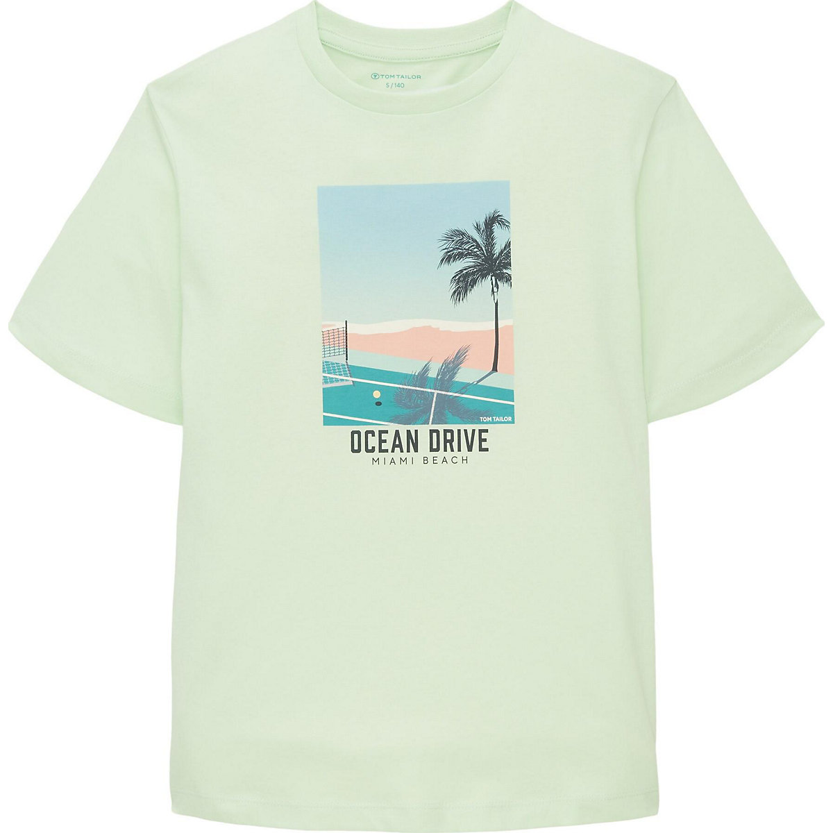 TOM TAILOR T-Shirt für Jungen hellgrün